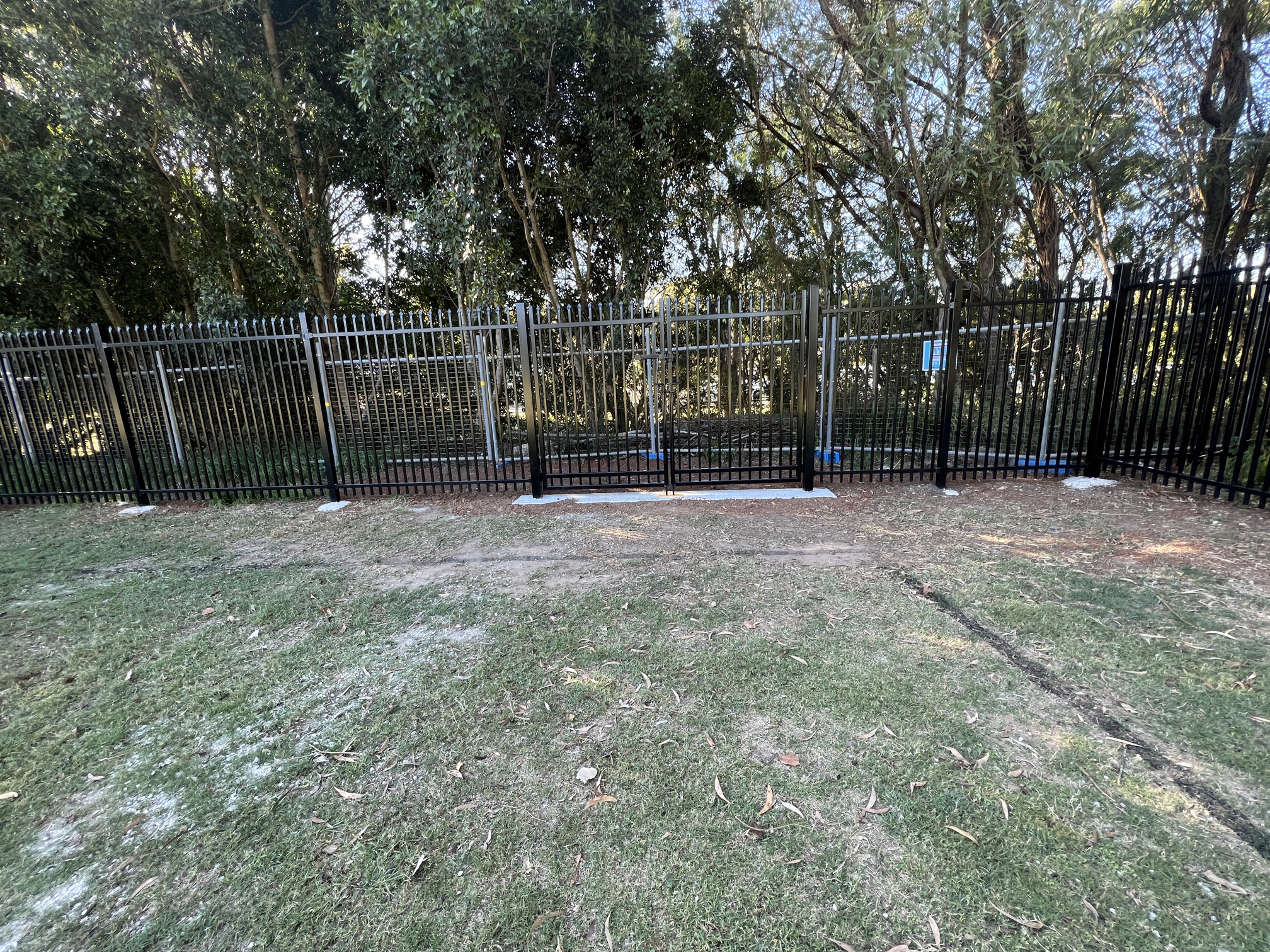 Security fencing Brisbane project