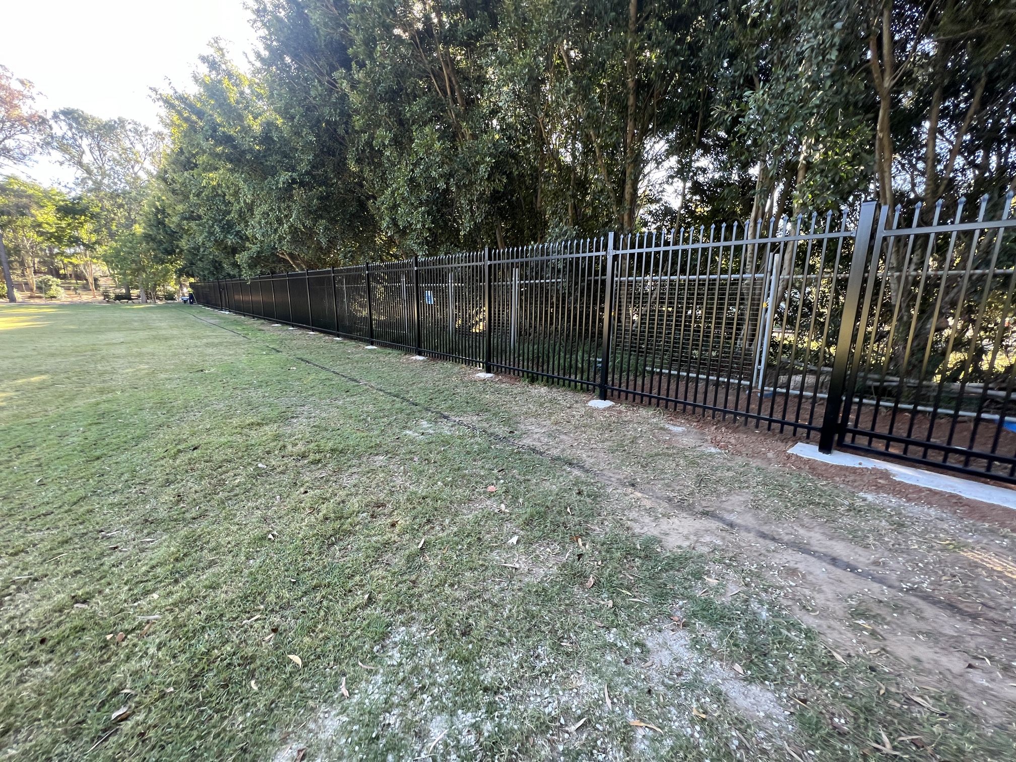 Security fencing Brisbane project