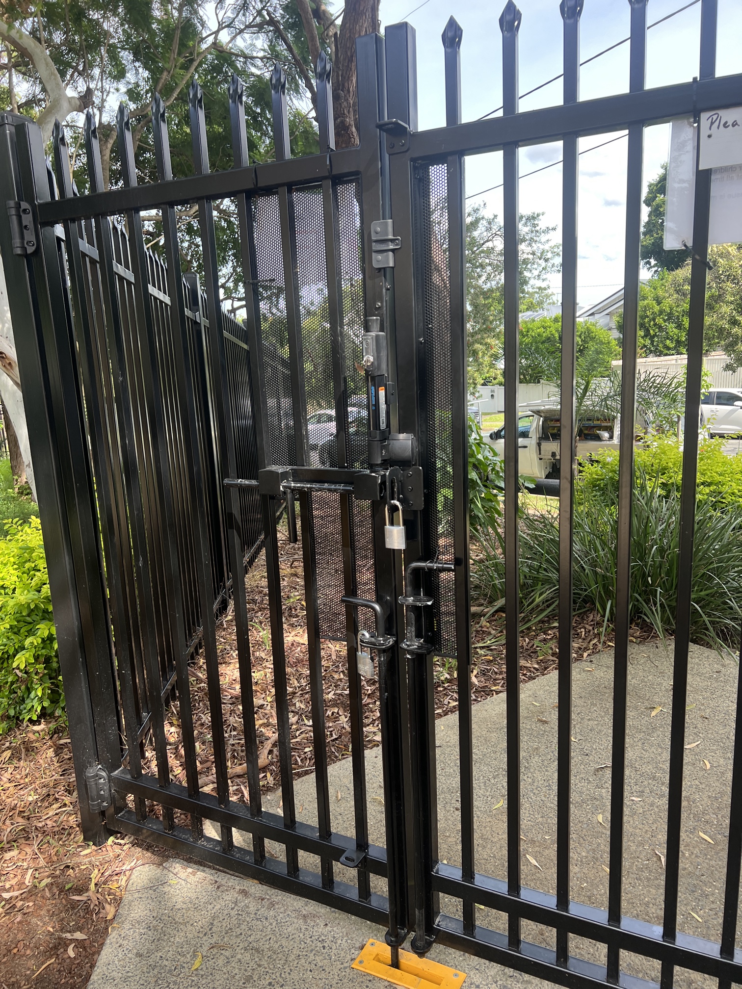 Security palisade fencing Brisbane